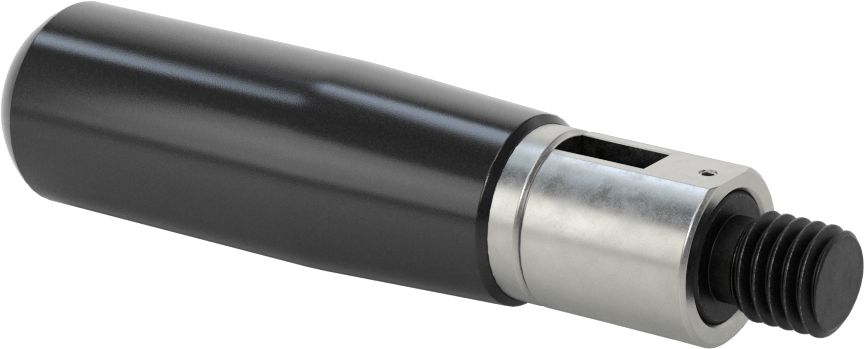 Katlanabilir Dönen Tutamağa Sahip Konik Tutamak, 1/2“-13 Dişli 9/16” Uzun Saplama