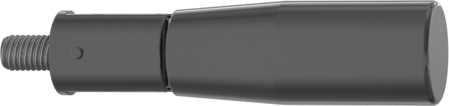 Katlanabilir Dönen Tutamağa Sahip Konik Tutamak, M8 x 1,25 mm Dişli 13 mm Uzunlukta Saplama