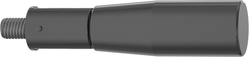 Katlanabilir Dönen Tutamağa Sahip Konik Tutamak, M10 x 1,5 mm Dişli 14 mm Uzunlukta Saplama