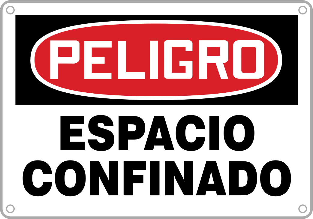 Peligro—Espacio

Confinado
