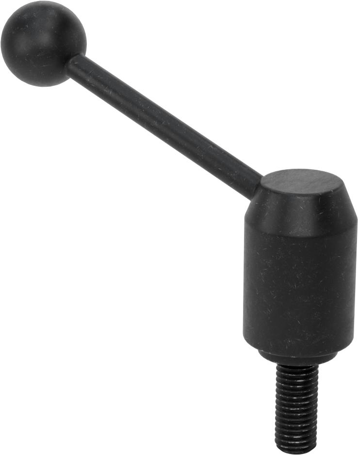 Çelik Ayarlanabilir Tutamak, 5/8“-11 Dişli 1-9/16” Uzunlukta Saplama ile, 4-5/8" Çıkıntı