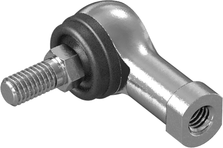 Karışık Kauçuk Contalı Rulmanlı Mafsal Bağlantısı, M6 x 1 mm İç Diş, Sol El