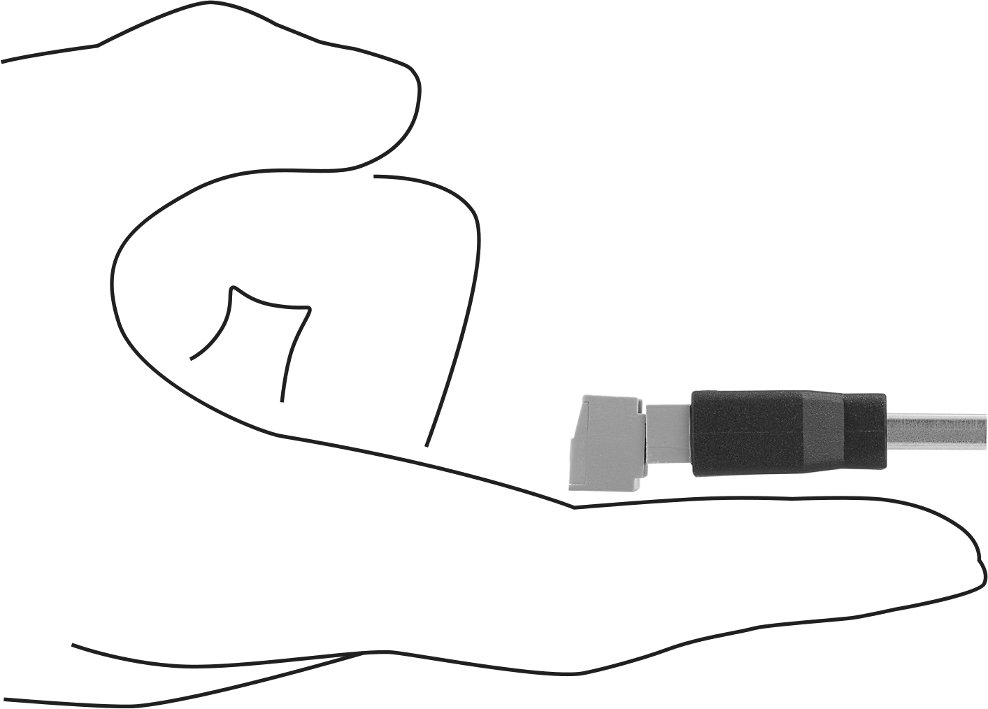 USB Kablosu, Vidalı Terminalleri Olan USB A Fişi
