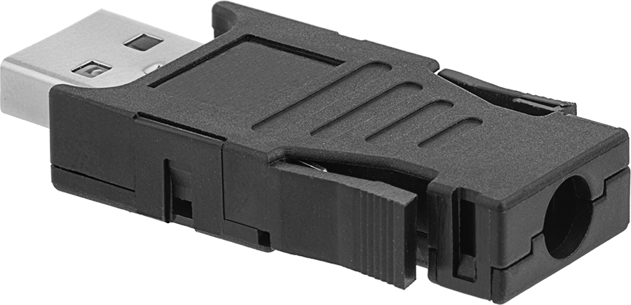 USB Kablosu, Lehim Bağlantılı USB A Fişi