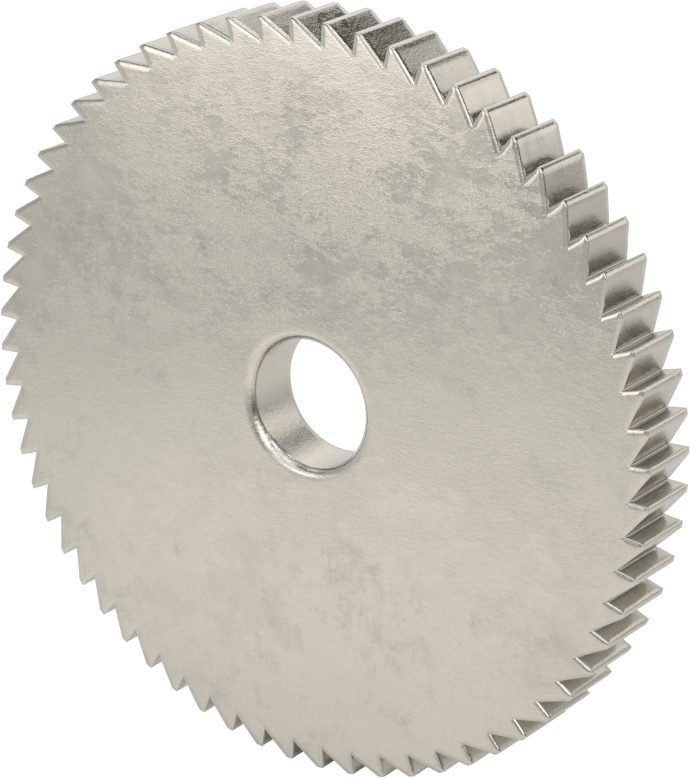 Metal Cırcır Dişlisi, 3/8" Yüz Genişliği, 64 Diş