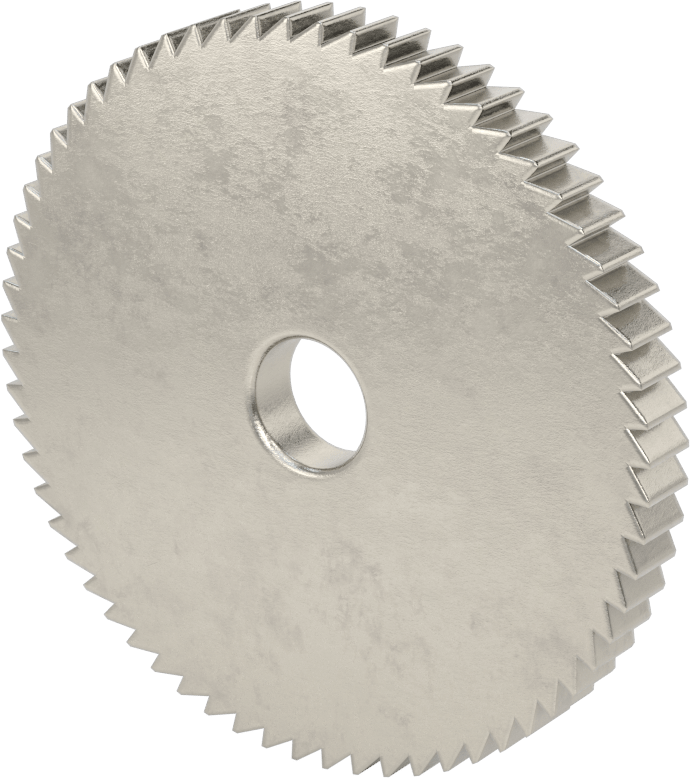 Metal Cırcır Dişlisi, 3/8" Yüz Genişliği, 64 Diş