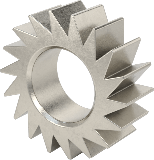 Metal Cırcır Dişlisi, 1/4" Yüz Genişliği, 18 Diş