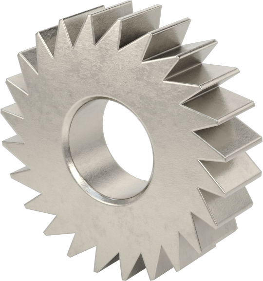 Metal Cırcır Dişlisi, 1/4" Yüz Genişliği, 24 Diş