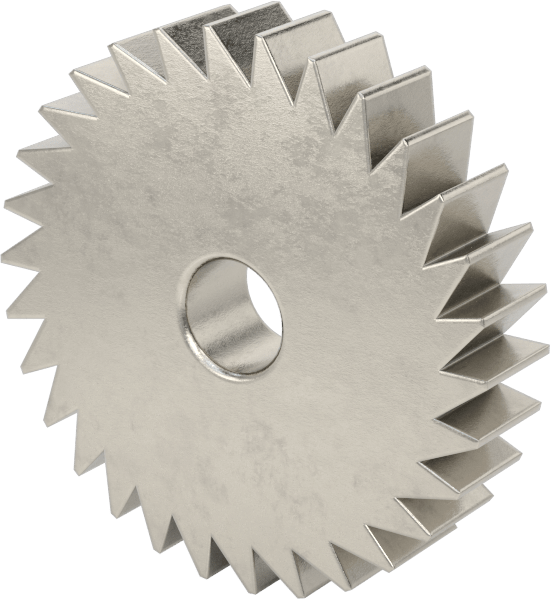 Metal Cırcır Dişlisi, 1/4" Yüz Genişliği, 30 Diş
