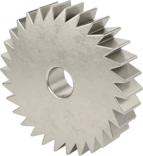 Metal Cırcır Dişlisi, 1/4" Yüz Genişliği, 30 Diş