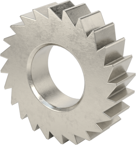 Metal Cırcır Dişlisi, 3/8" Yüz Genişliği, 24 Diş