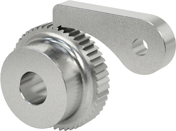 Metal Cırcır Dişlisi, 6 mm Yüz Genişliği, 50 Diş, 16 mm Toplam Genişlik
