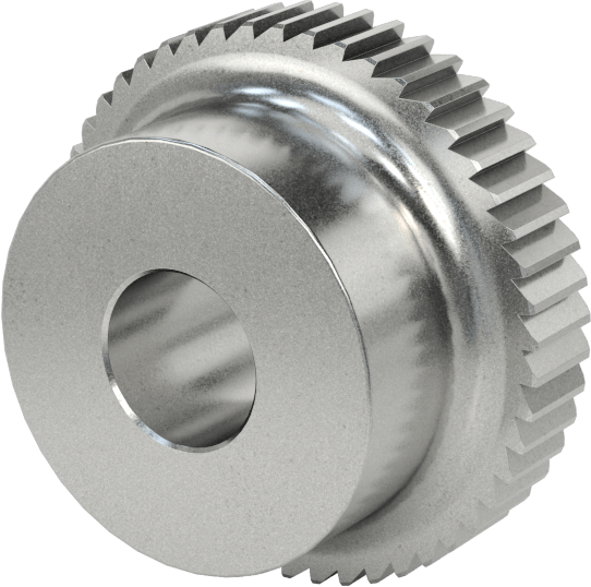 Metal Cırcır Dişlisi, 6 mm Yüz Genişliği, 50 Diş, 16 mm Toplam Genişlik