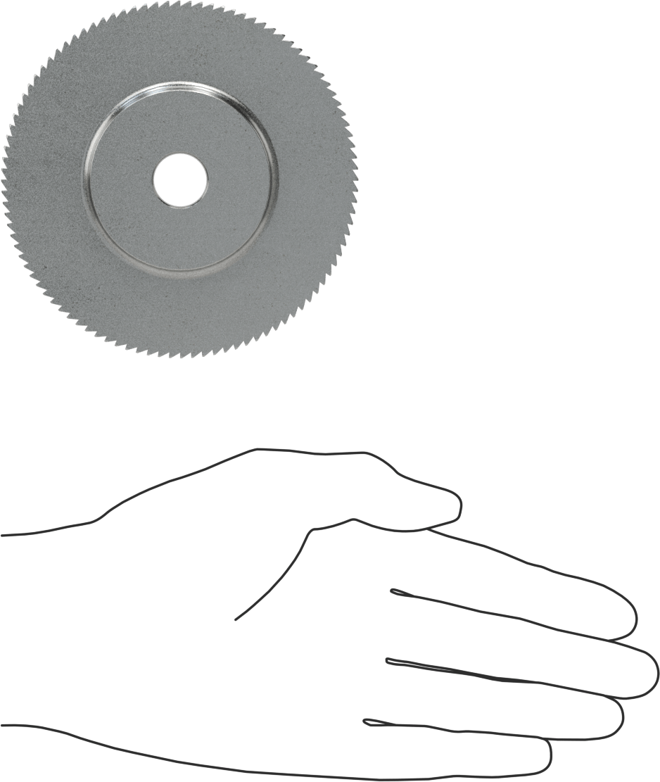 Metal Cırcır Dişlisi, 12 mm Yüz Genişliği, 100 Diş, 24 mm Toplam Genişlik