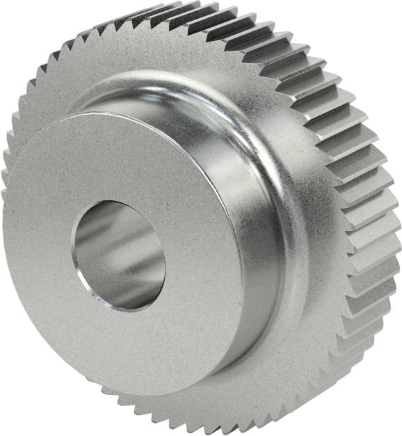 Metal Cırcır Dişlisi, 12 mm Yüz Genişliği, 60 Diş, 24 mm Toplam Genişlik