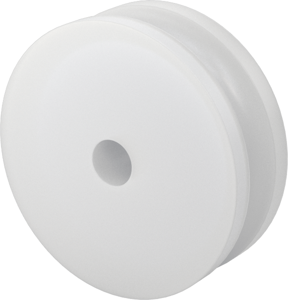 Pulley, for 1/4" Diameter Round Belt, 1.5" OD