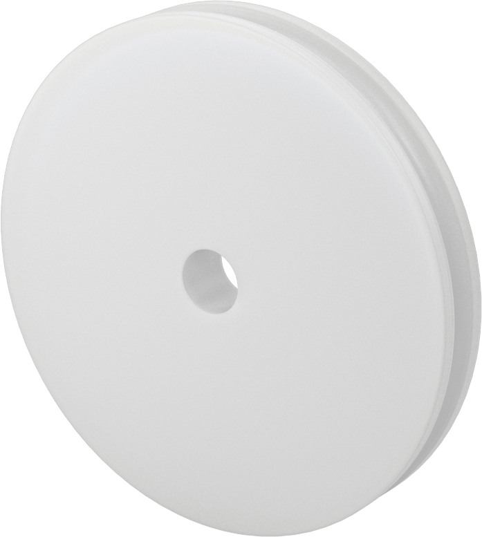 Pulley, for 1/4" Diameter Round Belt, 4" OD