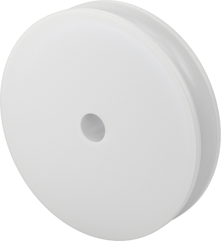 Pulley, for 1/2" Diameter Round Belt, 4" OD