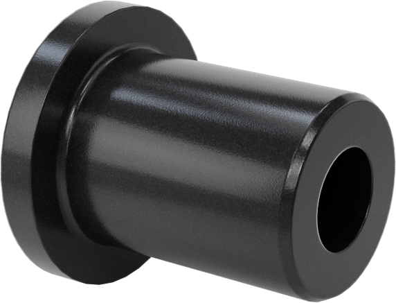 Kuru Çalışan MDS Dolgulu Naylon Manşon Rulman, Flanşlı, 1/8" Mil Çapı için, 3/8" Uzunluk