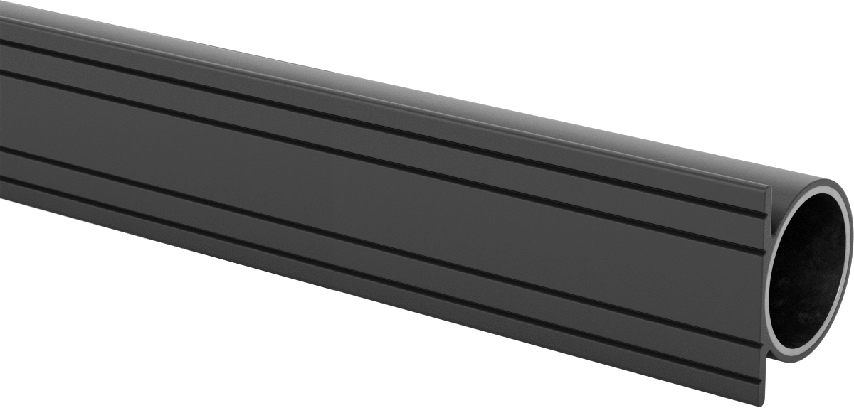 Round Rail with Flange