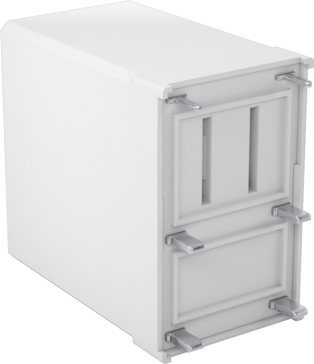 Devre Kartı Rölesi, 2 Devre, DPST-NO, 12 V DC Giriş, 6 Terminal