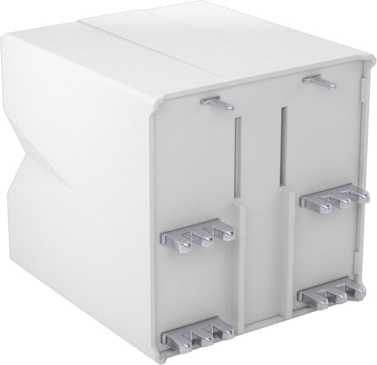 Devre Kartı Rölesi, 2 Devre, DPST-NO, 12 V DC Giriş, 14 Terminal