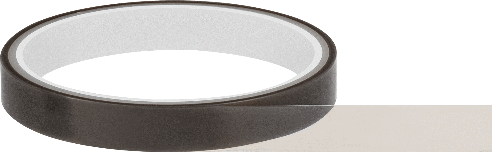 Teflon® PTFE ile Üretilmiş Ultra Düşük Sürtünmeli Bant, Akrilik Yapıştırıcı, 1/2" Genişlik, 15 Fit Uzunluk