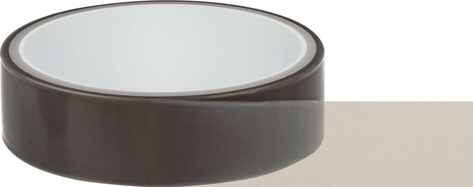 Teflon® PTFE ile Üretilmiş Ultra Düşük Sürtünmeli Bant, Akrilik Yapıştırıcı, 1" Genişlik, 15 Fit Uzunluk