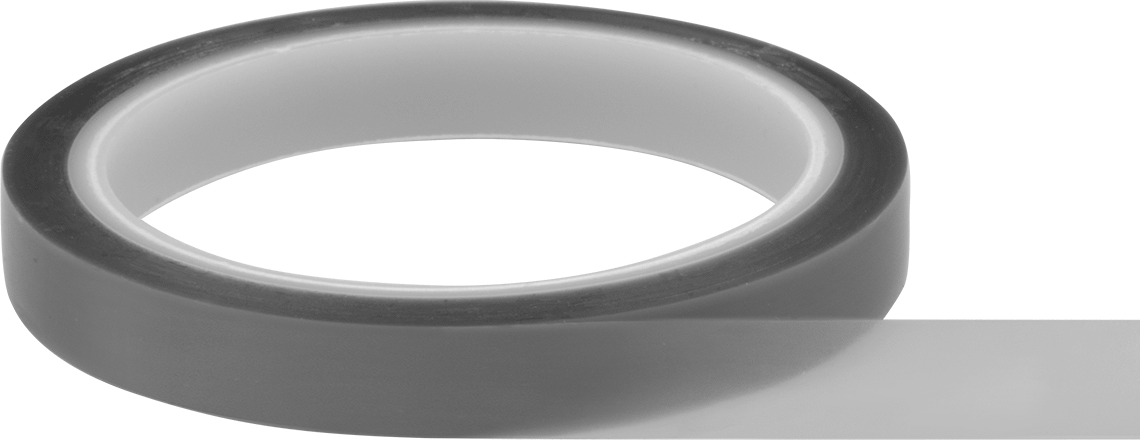 Teflon® PTFE ile Üretilmiş Ultra Düşük Sürtünmeli Bant, Silikon Yapıştırıcı, 1/2" Genişlik, 15 Fit Uzunluk