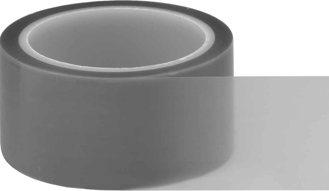 Teflon® PTFE ile Üretilmiş Ultra Düşük Sürtünmeli Bant, Silikon Yapıştırıcı, 1" Genişlik, 15 Fit Uzunluk