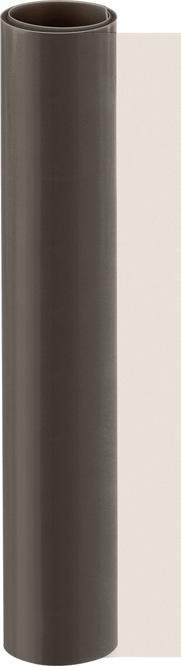 Teflon® PTFE ile Üretilmiş Ultra Düşük Sürtünmeli Bant, Silikon Yapıştırıcı, 6" Genişlik, 3 Fit Uzunluk