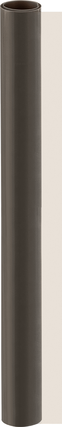 Teflon® PTFE ile Üretilmiş Ultra Düşük Sürtünmeli Bant, Silikon Yapıştırıcı, 12" Genişlik, 3 Fit Uzunluk