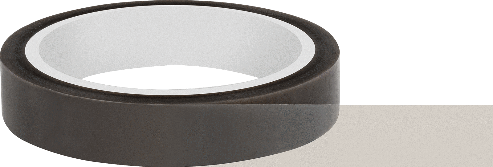 Teflon® PTFE ile Üretilmiş Ultra Düşük Sürtünmeli Bant, Akrilik Yapıştırıcı, 3/4" Genişlik, 54 Fit Uzunluk