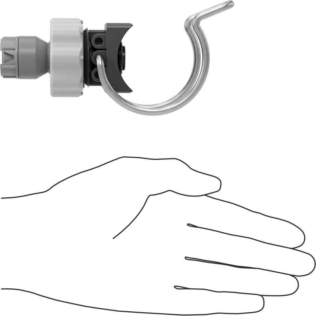 Kelepçeli Püskürtme Nozulu, Tam Koni, 1-1/2 Boru için, 20 PSI'da 2,8 gpm