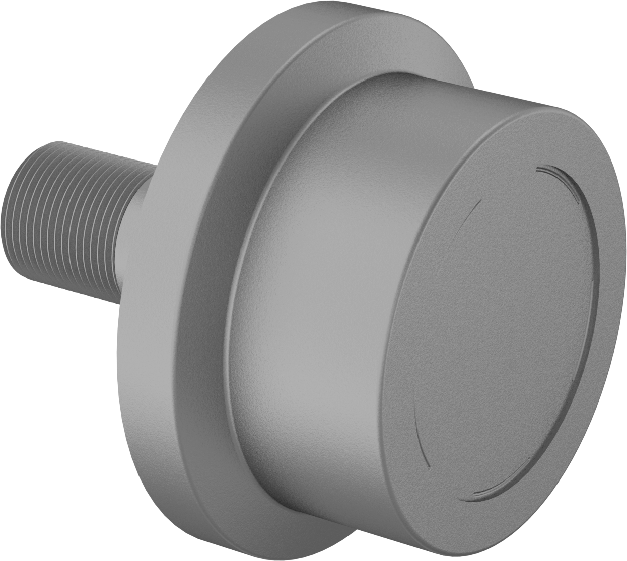 Dişli Ray Makarası, Flanşlı, 72 mm Çap x 44 mm Genişlikte Silindir, Çelik