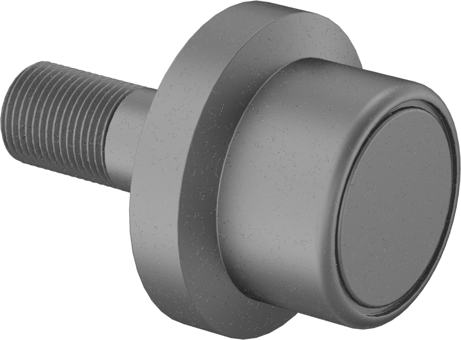 Dişli Ray Makarası, Flanşlı, 2" Makara Çapı, 1-5/8" Makara Genişliği, Çelik