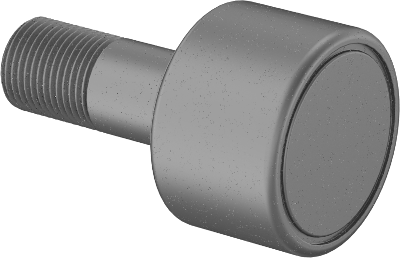 Dişli Ray Makarası, Basınç Yüküne Dayanıklı, 1-3/4" Makara Çapı, 1-1/8" Genişlikte Silindir