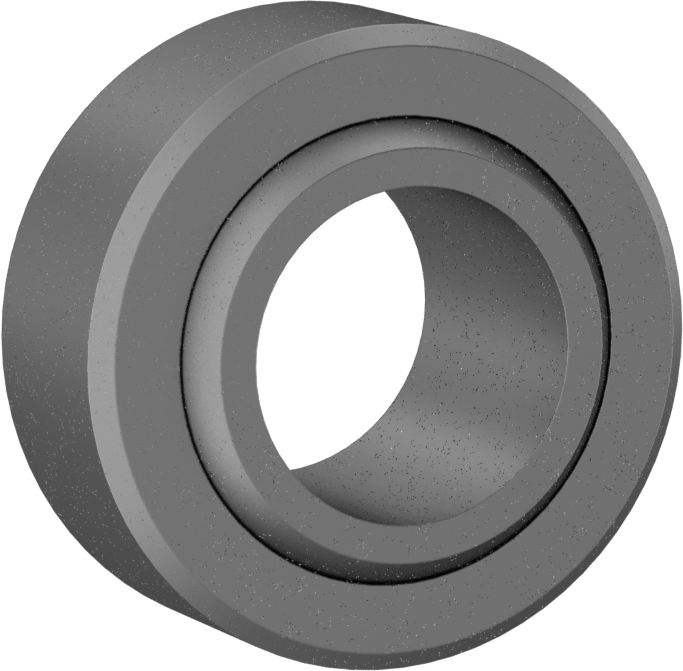Döner Eklem, Yağlamasız, 3/4" ID, 1-7/16" OD