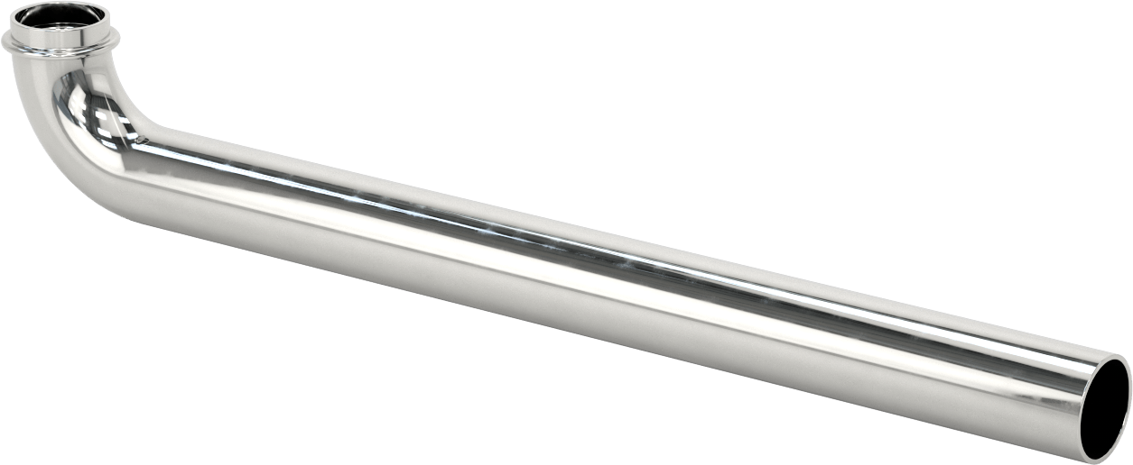 Duvar Dönüşlü Lavabo Sifonu, 1-1/4" OD