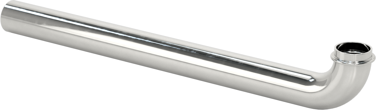 Duvar Dönüşlü Lavabo Sifonu, 1-1/4" OD