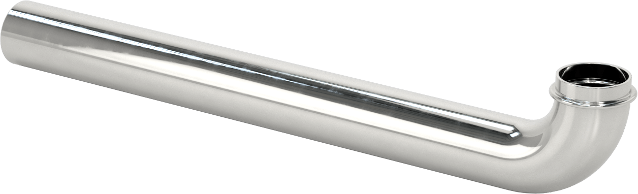 Duvar Dönüşlü Lavabo Sifonu, 1-1/2" OD