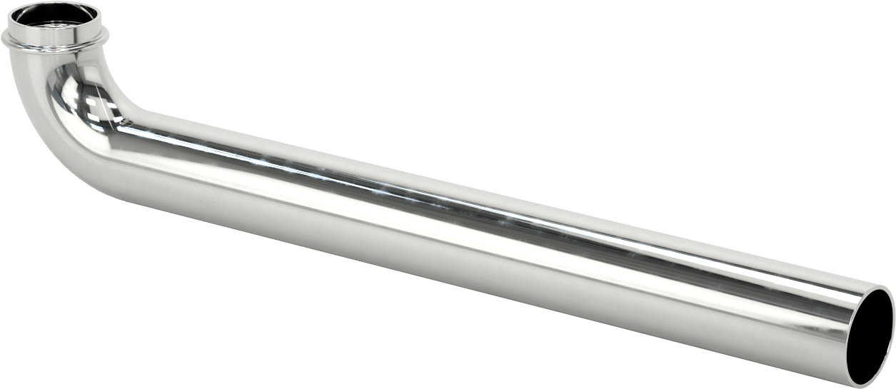 Duvar Dönüşlü Lavabo Sifonu, 1-1/2" OD