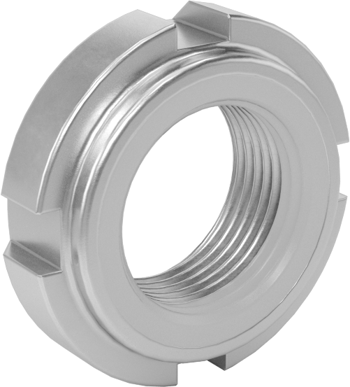 Rulman Kilit Somunu, Karbon Çelik, M15 x 1 mm Diş Boyutu