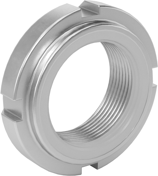 Rulman Kilit Somunu, Karbon Çelik, M22 x 1 mm Diş Boyutu