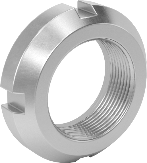 Rulman Kilit Somunu, Karbon Çelik, M22 x 1 mm Diş Boyutu