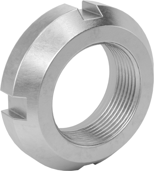 Rulman Kilit Somunu, 303 Paslanmaz Çelik, M20 x 1 mm Diş Boyutu