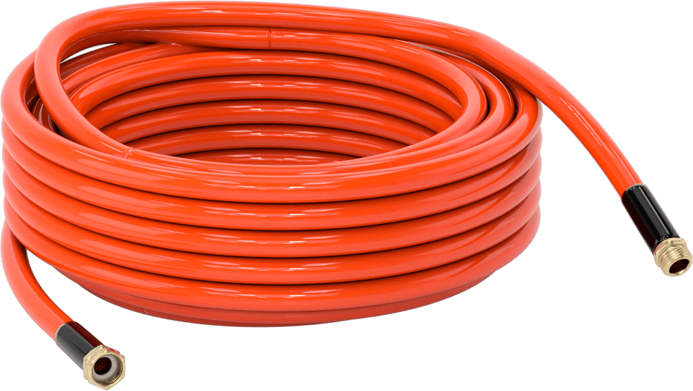 Aşınmaya Dayanıklı Hafif Bahçe Hortumu, Pirinç GHT Bağlantı Elemanları ile, 5/8" ID, 7/8" OD, 75 Fit Uzunluk