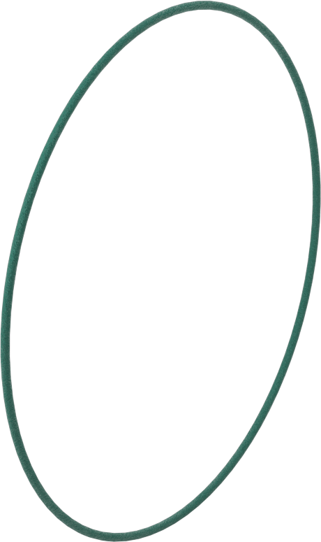 Dokulu Yuvarlak Kemer, 2 mm Çap, 406 mm Dış Çevresi