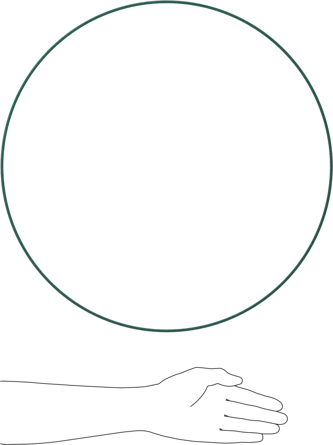 Dokulu Yuvarlak Kemer, 4 mm Çap, 1, 524 mm Dış Çevre