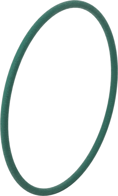Dokulu Yuvarlak Kemer, 6 mm Çap, 508 mm Dış Çevre